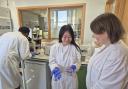 Claire visiting the Innovation for Translation lab in Southampton