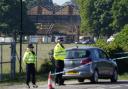 Damaged buildings following a fire at Bicester Motion (Andrew Matthews/PA)