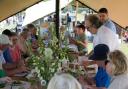 Salad making with Luke Holder at The Sping Table