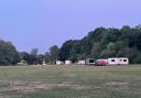 The travellers at Monks Brook Recreation Ground