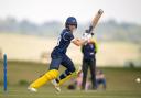 Charli Knott while batting for Hampshire against Warwickshire in the Metro Bank One-Day Cup women's competition
