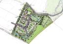 Landscape masterplan for the first phase of the development on land west of Whitsbury Road in Fordingbridge. Picture: Pennyfarthing Homes/tor&co/NFDC planning portal