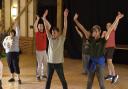 Blue Apple theatre session at Hanger Farm