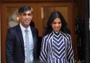Rishi Sunak and his wife Akshata Murty