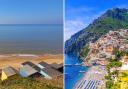 Mildford-on-Sea in the New Forest has been compared as an alternative to the Amalfi Coast