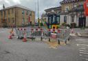 Roadworks on Platform Road, Southampton