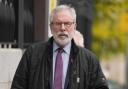 Gerry Adams outside the High Court in Dublin (Brian Lawless/PA)