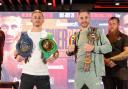 SOUTHAMPTON, ENGLAND, MAY 28: Ryan Garner v Reece Bellotti “Pier Pressure” launch press conference on the 28th May 2025 at St Mary’s Stadium, Southampton, England. Queensberry Promotions. Credit: Leigh Dawney/Queensberry.