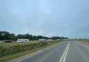 Travellers near Chalcroft Way