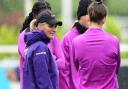 England manager Sarina Wiegman (left) was 