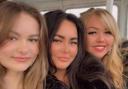 Granddaughters Madison, Elle and Samantha O'Hara, who all work at The Lord Nelson