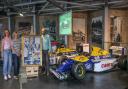 Portrait of Nigel Mansell joins F1 anniversary exhibit at Beaulieu
