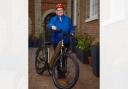 Rosemary Shrager cycles 450 miles to combat food poverty