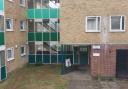 The flats on Keynsham Road, Bitterne