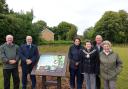 Seafield Park Mini Forest Opening Left To Right, Cllr S Dugan, Cllr S Martin, Cllr K Mandry, Mayor L Clubley, Cllr P Whittle, Cllr P Bryant.Jpg
