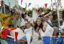 Pic Hattie Miles - Swanage Carnival 2005 - Swanage Anglers Juniors Club mermaids and sea-faring folk filled their float