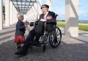 D-Day veteran and ambassador for the British Normandy Memorial, Ken Hay, 99, at the British Normandy Memorial in Ver-sur-Mer, France (Gareth Fuller/PA)