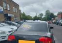 The vehicle was stopped on Spring Creasant