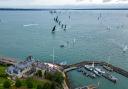 Over a thousand sail boats have been spotted off the coast of Southampton today for an iconic race on the Isle of Wight.