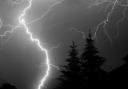 A thunderstorm warning is in force until 6pm in Southampton