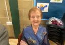 Amy Stratton at her 100th birthday party.