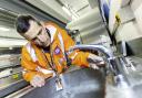 Engineers install water-saving devices to reduce daily use across Hampshire