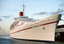 SS Festivale docked in Barbados on the 26th of February, 1987.