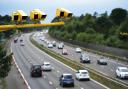 A motorist must pay £1,580 after he was caught speeding on the M27
