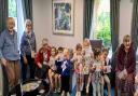 Care home and pre-school join forces for scavenger hunt
