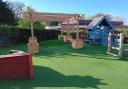 A pergola was stolen from a pre-school in Ringwood.