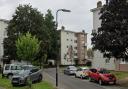 Studland Close in Southampton, where the stolen car was recovered.
