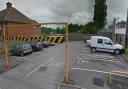 The current state of Rayner Gardens car park, where the owner wants to put a new car wash.