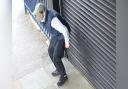 A person squatted down outside and defecated on the shop's shutters, Sunbed Rooms said.