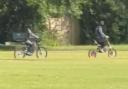 Hampshire police confirmed that teenagers on bikes have been riding through Riverside Park.