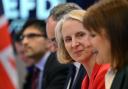 Economic Secretary Emma Reynolds with Chancellor Rachel Reeves (PA)