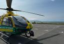 The helicopter during its 14,000th mission