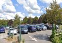 Passage Lane car park, where Southern Water engineers are still on site.