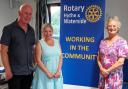 (L to R) Ian Wheeler, Terri Whitehouse and Debbie Dunford