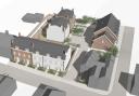 Plans to build homes on a former Jewson site in Lymington have run into opposition