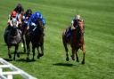 Crimson Advocate (right) won the Duke of Cambridge Stakes (PA)
