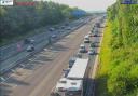 The M27 faced commuter chaos this morning as both carriageways faced 'severe' delays.