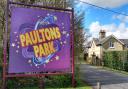 The entrance to Paultons Park