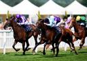 Merchant comes wide under Tom Marquand (John Walton/PA)