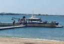 TV crews at Calshot