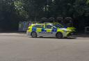 Police have descended on Riverside Park, Southampton following reports of a man with a knife