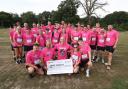Southampton Race for Life 2025. Team Mac, running for Macaulay Totten age 24 who is undergoing treatment for Hodgkin’s lymphoma.