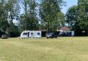 The travellers at Fryern Recreation Ground