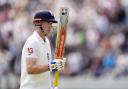 England’s Harry Brook walks after being caught out (Danny Lawson/PA)