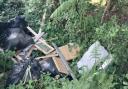 Fly tipping in the New Forest