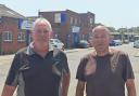 Colin Hodges, manager of Hodges Auto Centre and Tim Arnold, director of Hampshire Electroplating